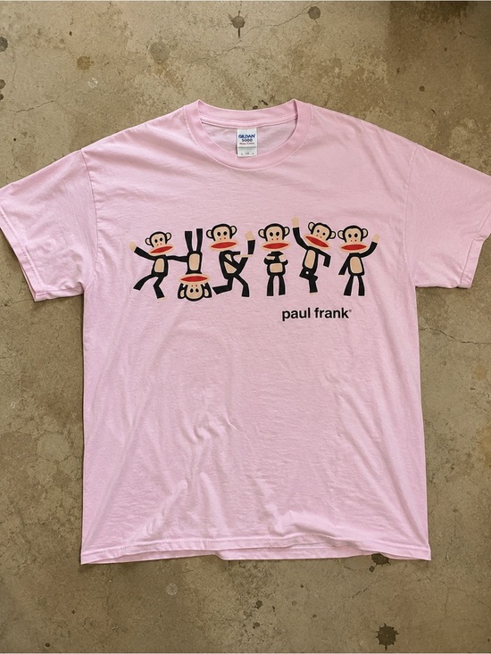Gildan Tops - Gildan 5000 Pink Paul Y2K Graphic Tee Size M